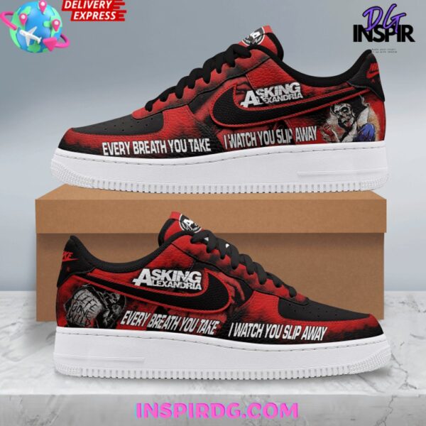 Tubopro Asking Alexandria Slip Away Air Low-Top Sneakers Shoes For Men And Women - Image 2