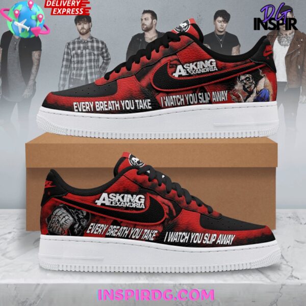 Tubopro Asking Alexandria Slip Away Air Low-Top Sneakers Shoes For Men And Women