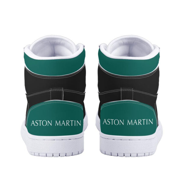 Tubopro Aston Martin AJ1 High Sneakers Shoes For Men And Women - Image 4