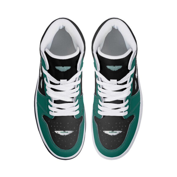 Tubopro Aston Martin AJ1 High Sneakers Shoes For Men And Women - Image 3