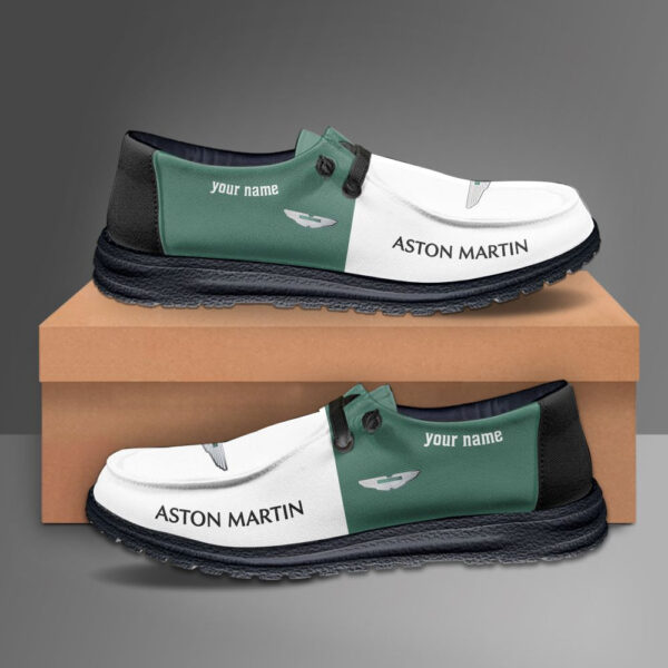 Tubopro ASTON MARTIN Personalized Hey Dude Shoes For Men And Women - Image 5