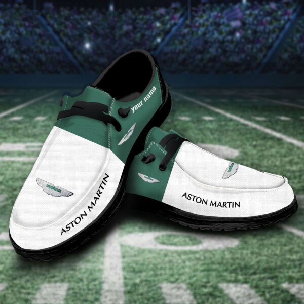 Tubopro ASTON MARTIN Personalized Hey Dude Shoes For Men And Women - Image 4