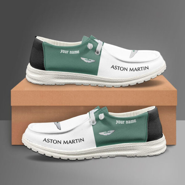 Tubopro ASTON MARTIN Personalized Hey Dude Shoes For Men And Women - Image 2