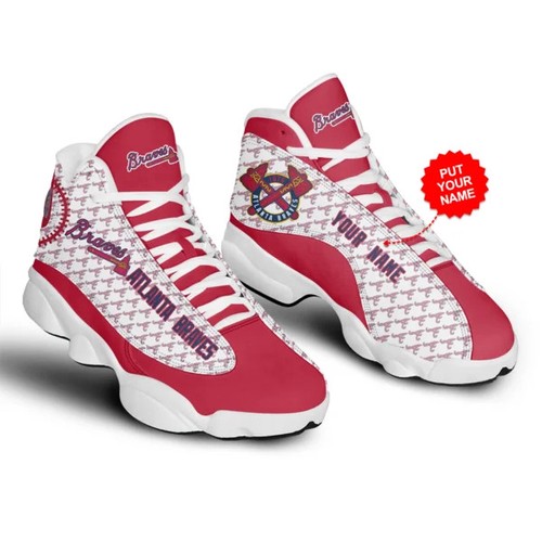 Tubopro Atlanta Braves AJ13 Sneakers Shoes For Men And Women