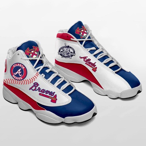 Tubopro Atlanta Braves AJ13 Sneakers Shoes For Men And Women