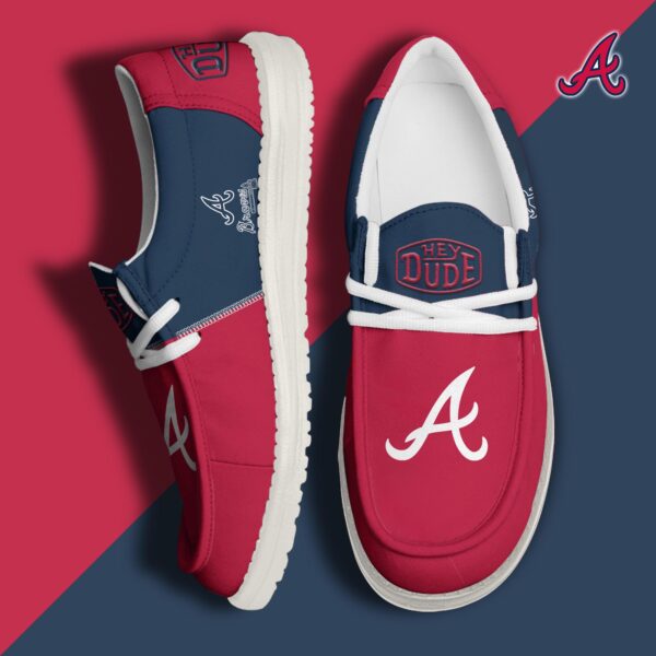 Tubopro Atlanta Braves Personalized Hey Dude Shoes For Men And Women
