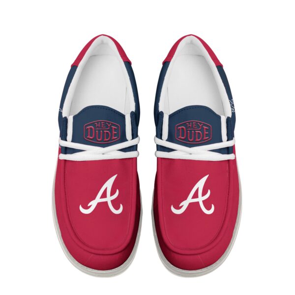 Tubopro Atlanta Braves Personalized Hey Dude Shoes For Men And Women - Image 5