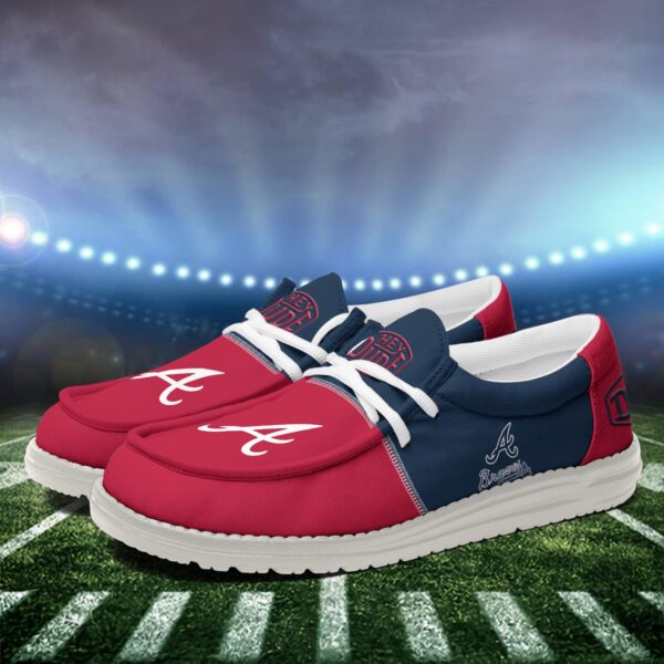 Tubopro Atlanta Braves Personalized Hey Dude Shoes For Men And Women - Image 4