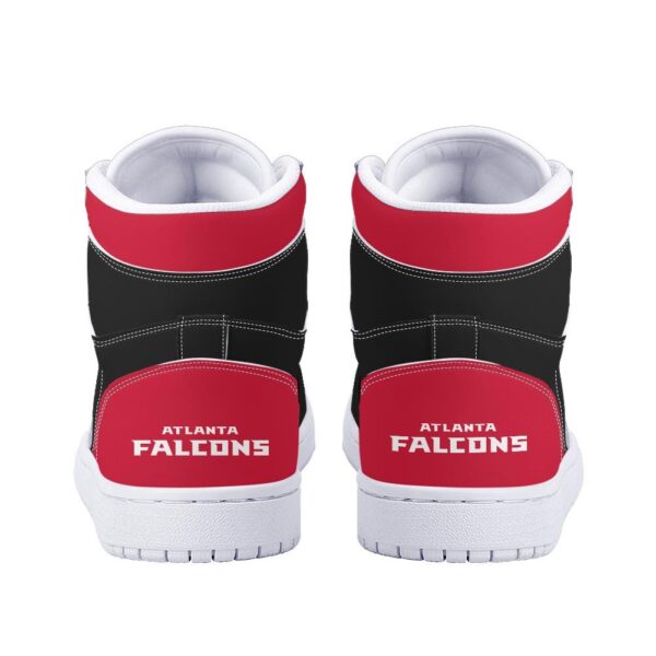 Tubopro Atlanta Falcons AJ1 High Sneakers Shoes For Men And Women - Image 4
