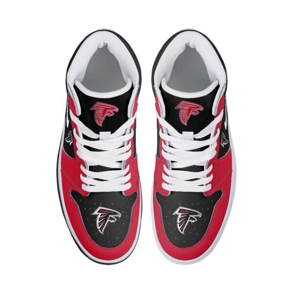 Tubopro Atlanta Falcons AJ1 High Sneakers Shoes For Men And Women - Image 3