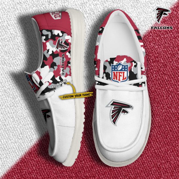 Tubopro Atlanta Falcons Hey Dude Shoes For Men And Women - Image 2