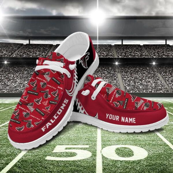 Tubopro Atlanta Falcons Hey Dude Shoes For Men And Women