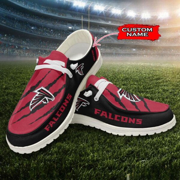 Tubopro Atlanta Falcons Hey Dude Shoes For Men And Women - Image 2