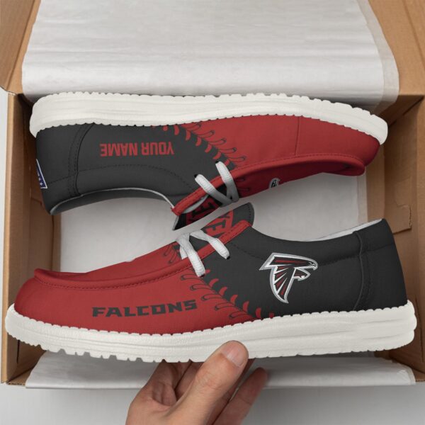 Tubopro Atlanta Falcons Hey Dude Shoes For Men And Women - Image 3