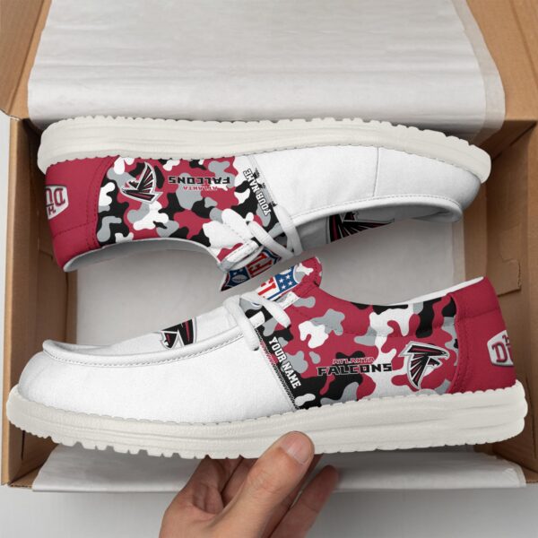 Tubopro Atlanta Falcons Hey Dude Shoes For Men And Women - Image 3