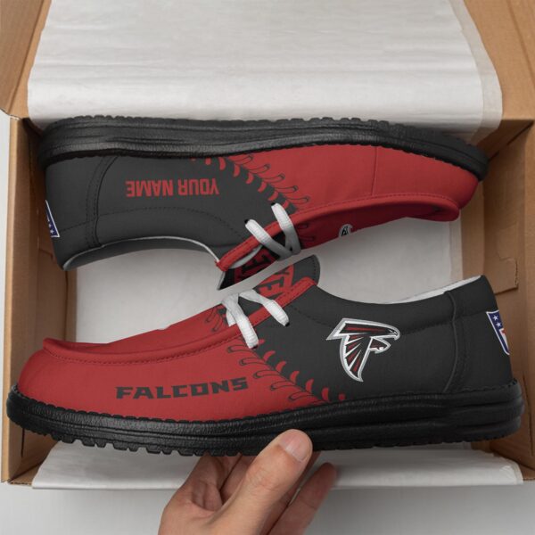 Tubopro Atlanta Falcons Hey Dude Shoes For Men And Women - Image 4