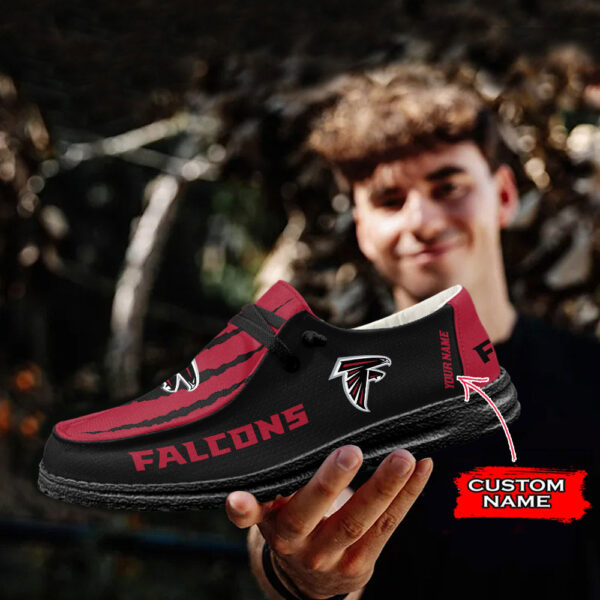 Tubopro Atlanta Falcons Hey Dude Shoes For Men And Women - Image 4