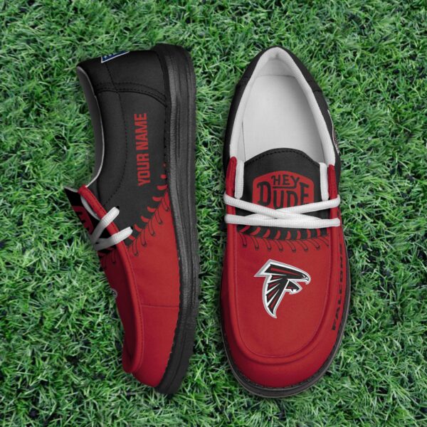 Tubopro Atlanta Falcons Hey Dude Shoes For Men And Women - Image 2