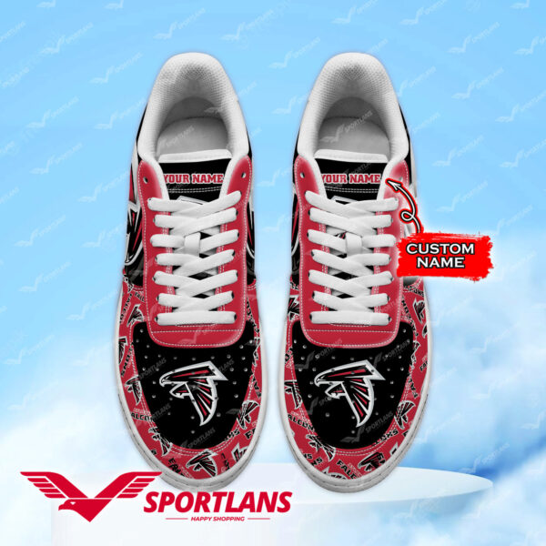 Tubopro Atlanta Falcons NFL Air Low-Top Sneakers Shoes For Men And Women - Image 2