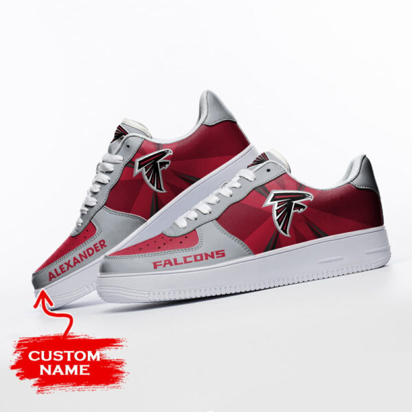 Tubopro Atlanta Falcons NFL Air Low-Top Sneakers Shoes For Men And Women - Image 3