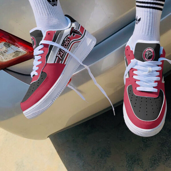Tubopro Atlanta Falcons NFL Air Low-Top Sneakers Shoes For Men And Women - Image 3
