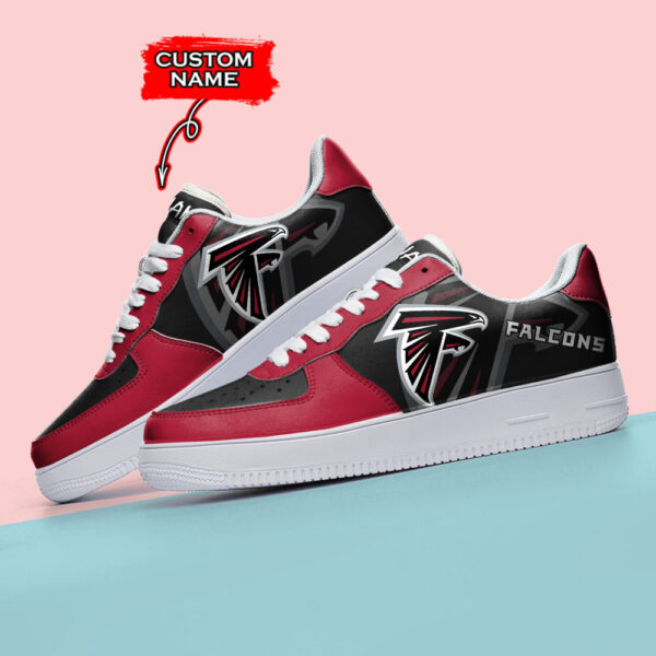 Tubopro Atlanta Falcons NFL Air Low-Top Sneakers Shoes For Men And Women - Image 3