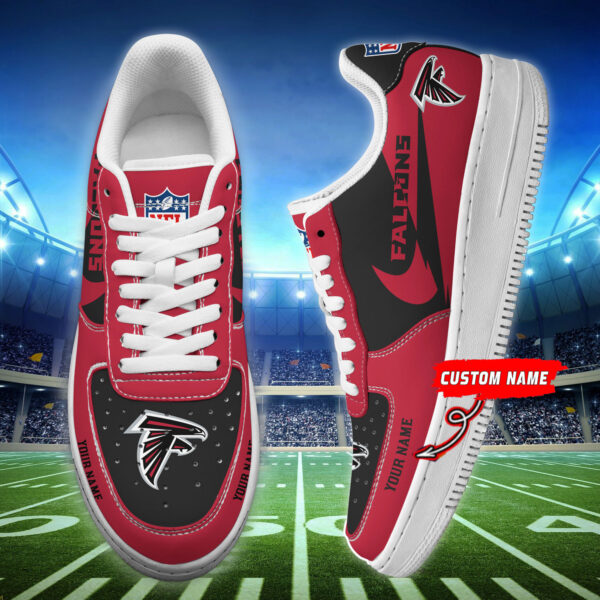 Tubopro Atlanta Falcons NFL Air Low-Top Sneakers Shoes For Men And Women