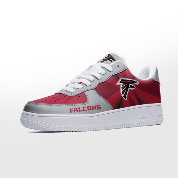Tubopro Atlanta Falcons NFL Air Low-Top Sneakers Shoes For Men And Women - Image 2