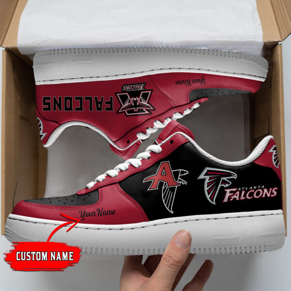 Tubopro Atlanta Falcons NFL Air Low-Top Sneakers Shoes For Men And Women