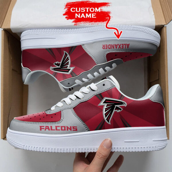 Tubopro Atlanta Falcons NFL Air Low-Top Sneakers Shoes For Men And Women