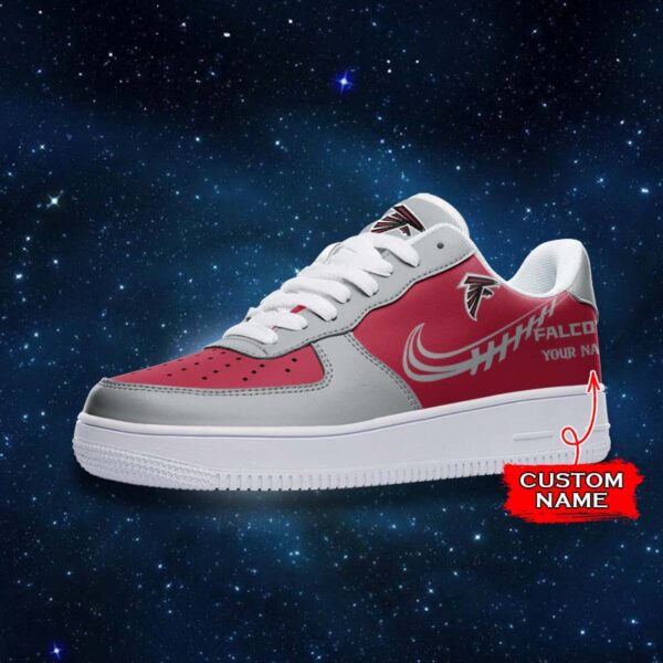 Tubopro Atlanta Falcons NFL Air Low-Top Sneakers Shoes For Men And Women - Image 2