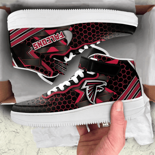 Tubopro Atlanta Falcons NFL Air Low-Top Sneakers Shoes For Men And Women - Image 2