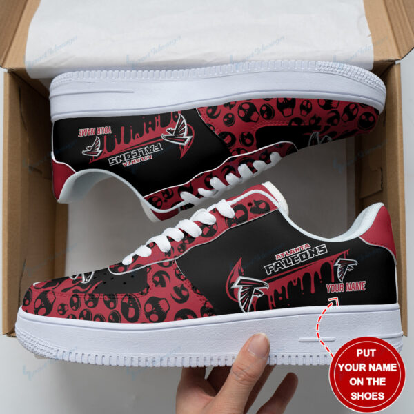Tubopro Atlanta Falcons NFL Air Low-Top Sneakers Shoes For Men And Women