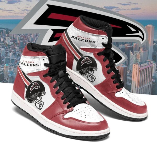 Tubopro Atlanta Falcons NFL AJ1 High Sneakers Shoes For Men And Women