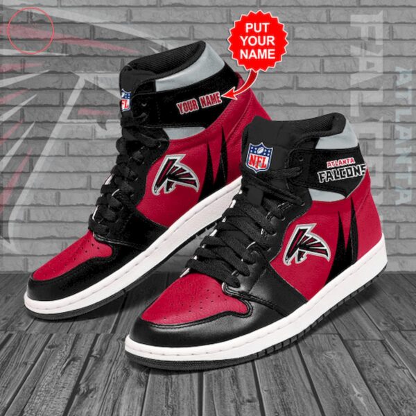 Tubopro Atlanta Falcons NFL AJ1 High Sneakers Shoes For Men And Women