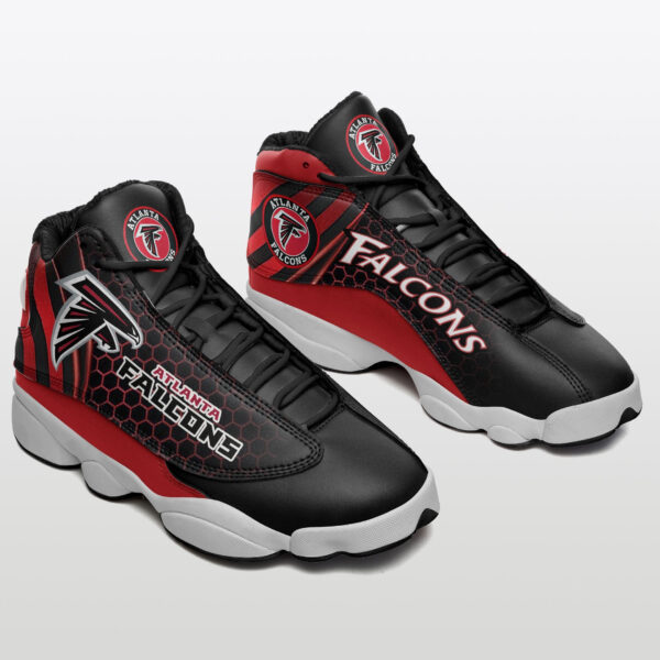 Tubopro Atlanta Falcons NFL AJ13 Sneakers Shoes For Men And Women - Image 2