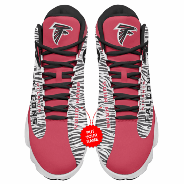 Tubopro Atlanta Falcons NFL AJ13 Sneakers Shoes For Men And Women - Image 3
