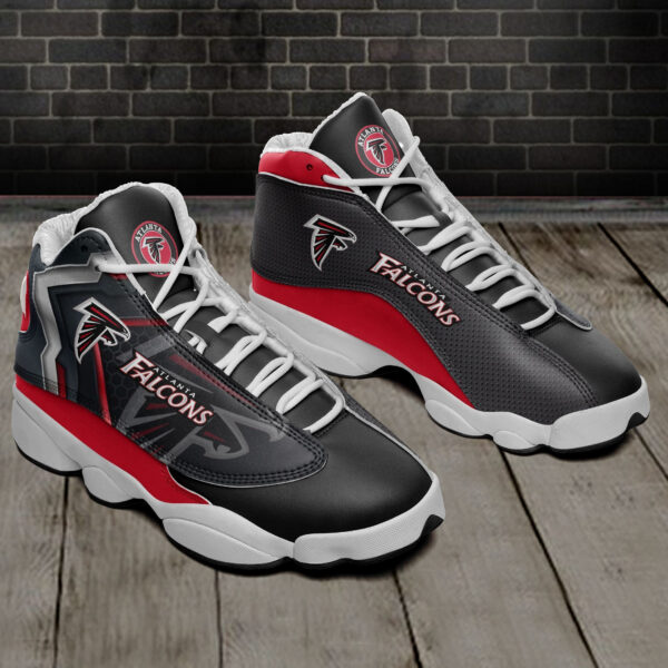 Tubopro Atlanta Falcons NFL AJ13 Sneakers Shoes For Men And Women - Image 2