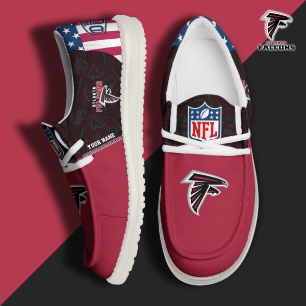 Tubopro Atlanta Falcons Personalized Hey Dude Shoes For Men And Women