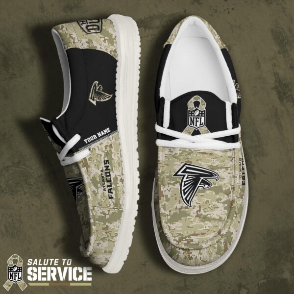 Tubopro Atlanta Falcons Personalized Hey Dude Shoes For Men And Women