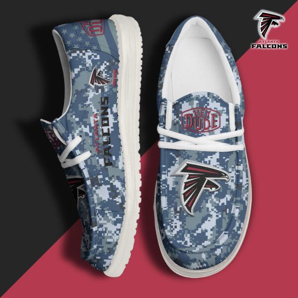 Tubopro Atlanta Falcons Personalized Hey Dude Shoes For Men And Women