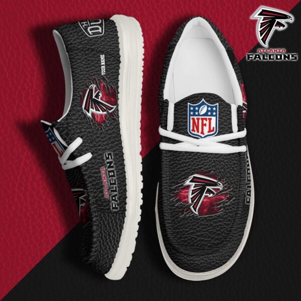 Tubopro Atlanta Falcons Personalized Hey Dude Shoes For Men And Women