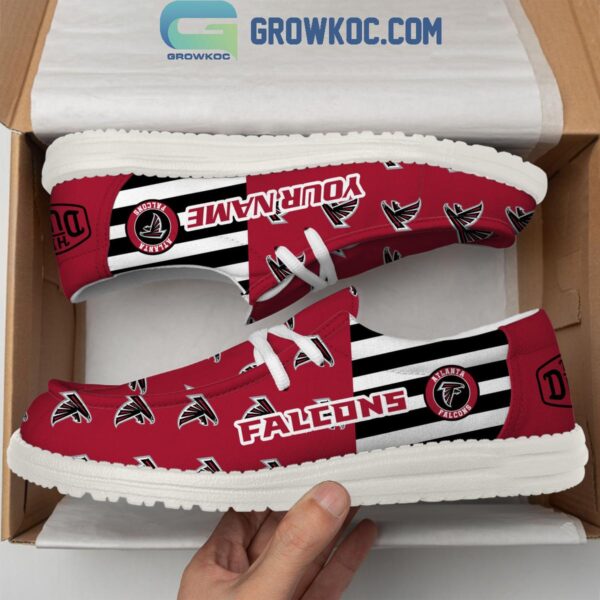 Tubopro Atlanta Falcons Personalized Hey Dude Shoes For Men And Women