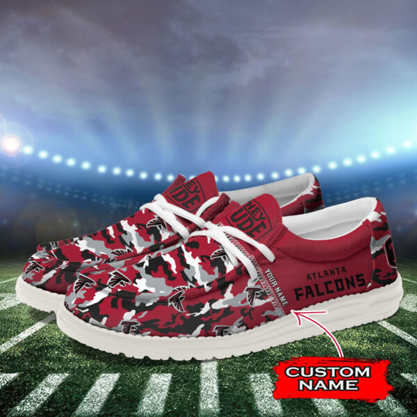 Tubopro Atlanta Falcons Personalized Hey Dude Shoes For Men And Women - Image 3