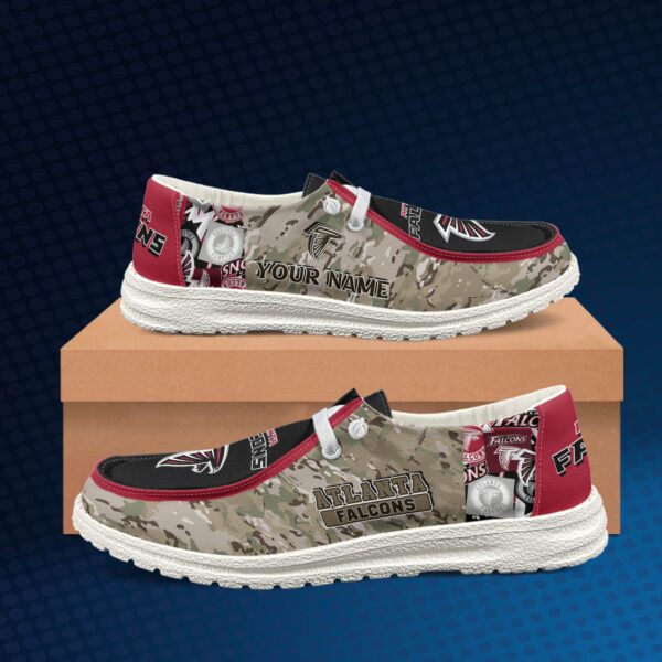 Tubopro Atlanta Falcons Personalized Hey Dude Shoes For Men And Women - Image 2