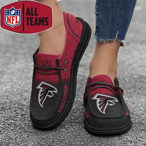 Tubopro Atlanta Falcons Personalized Hey Dude Shoes For Men And Women
