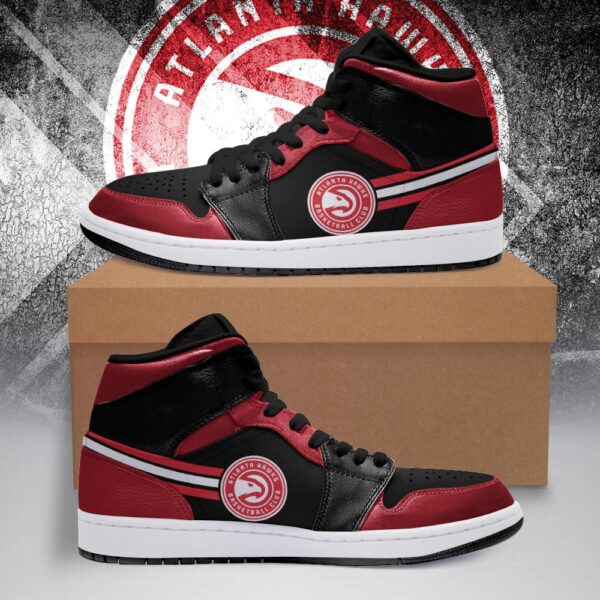 Tubopro Atlanta Hawks NBA AJ1 High Sneakers Shoes For Men And Women