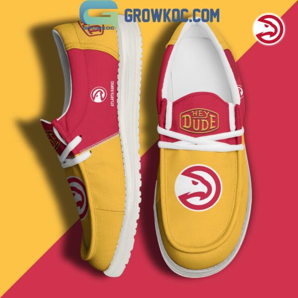 Tubopro Atlanta Hawks Personalized Hey Dude Shoes For Men And Women