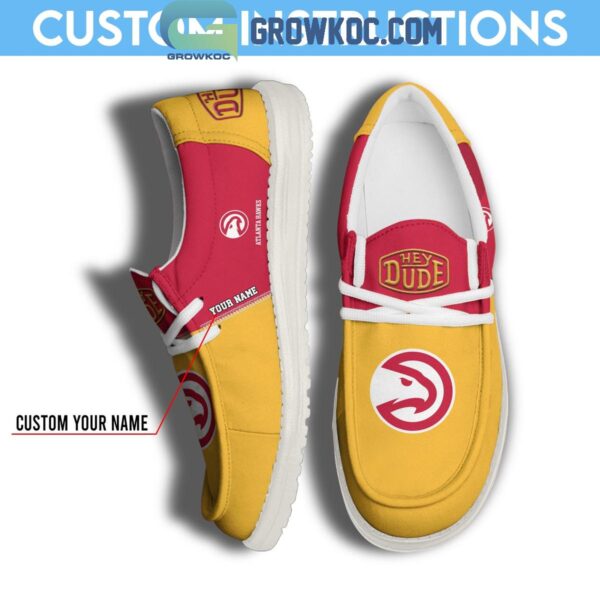 Tubopro Atlanta Hawks Personalized Hey Dude Shoes For Men And Women - Image 7