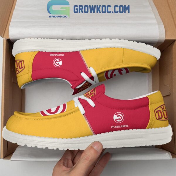 Tubopro Atlanta Hawks Personalized Hey Dude Shoes For Men And Women - Image 3